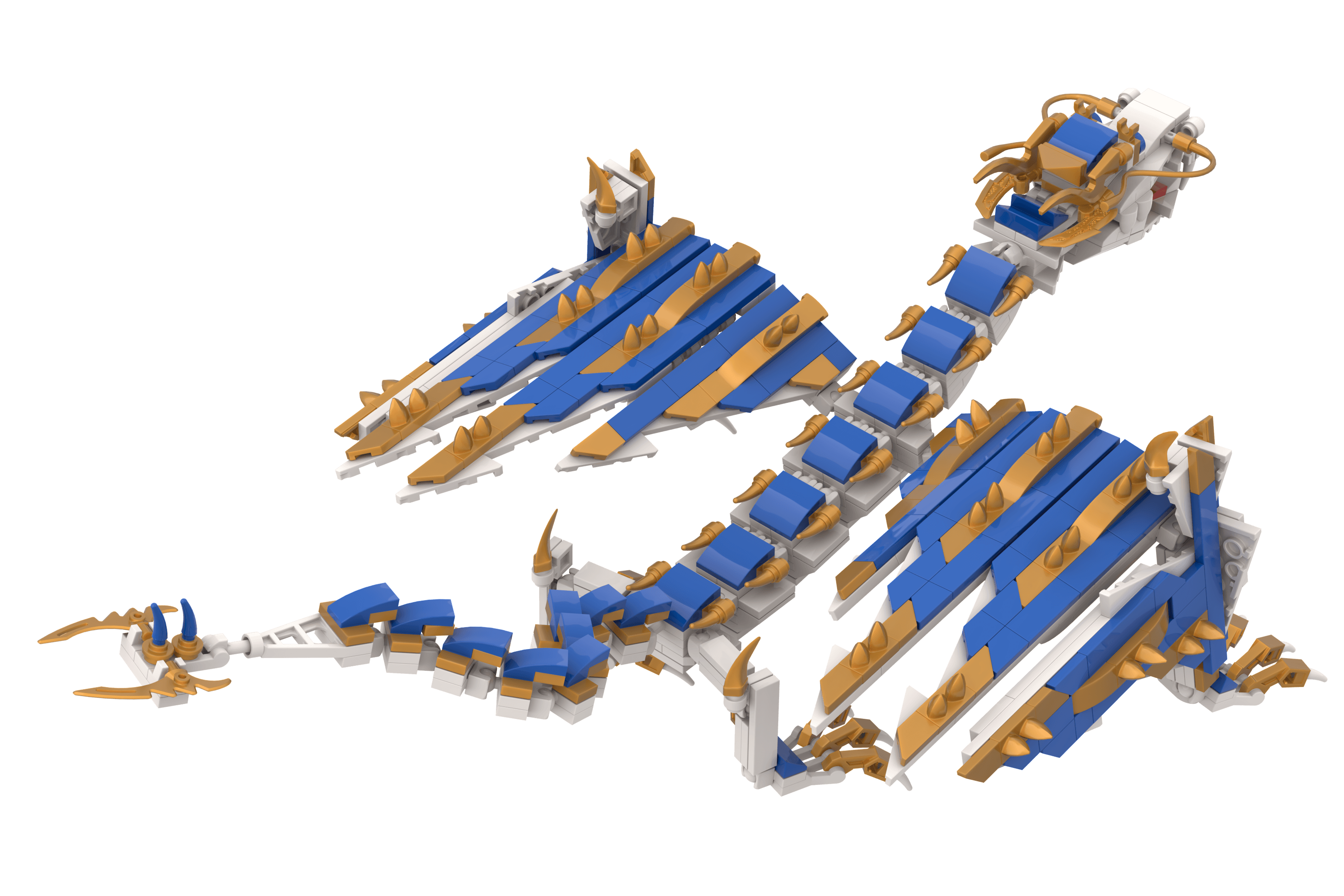 Zmago seen from above and behind, wings spread